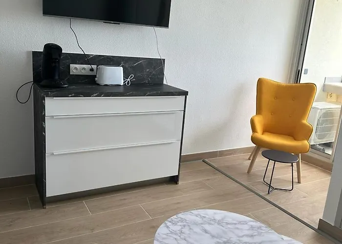Vue Mer, Clim, Wifi Et Parking - 4beau418 Apartman