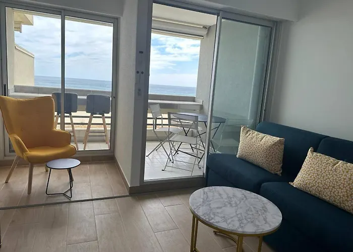 Apartman Vue Mer, Clim, Wifi Et Parking - 4beau418